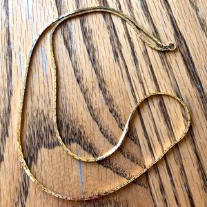 24” 14k gold chain
